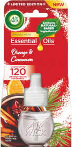 Osvežilec Airwick, električno polnilo, Orange & Cinnamon, 19 ml
