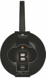 Ponev wok, Black silver collection, 28 cm