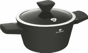 Kozica s pokrovom, Black silver collection, 28 cm