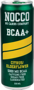 Pijača Nocco BCAA+ Limona in Bezeg 330 ml