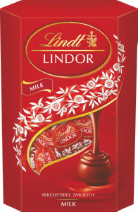 bonboniera čokoladne mlečne kroglice lindor