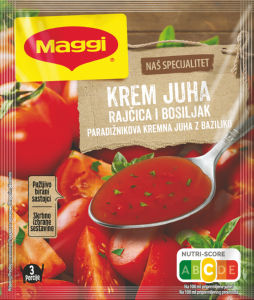 paradižnikova juha z baziliko