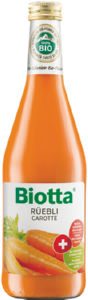 bio korenčkov sok, biotta, 500 ml