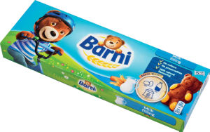 biskvit z mlečnim nadevom