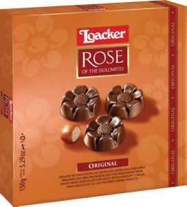 Napolitanke Loacker, Rose, ml.čokolada, 150g