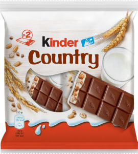 mlečna čokolada kinder country