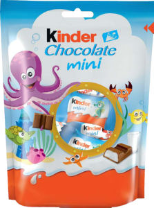 mlečna čokolada kinder mini
