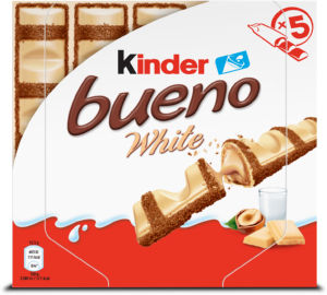 Vafelj Kinder bueno, White, 97,5 g