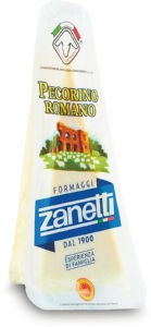 sir parmezan, ovčji, pecorino romano, zanetti, zop, pakirano, 200 g