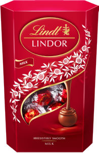 bonboniera čokoladne mlečne kroglice lindor
