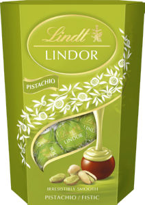 Bonbonjera Lindor, pistacija, 200g