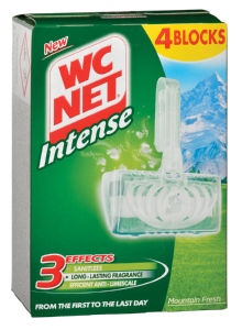 wc obešanka mountain fresh, wc net intense, 4/1