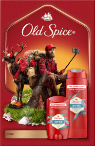Darilni set Old Spice, Outdoor Explorer, Deep sea dezodorant, tušgel