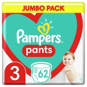 Hlačne plenice Pampers, S3, 62/1