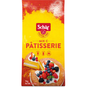 moka mešanica za peciva in sladice mix c, brez glutena, schär, 1kg