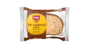 kruh domači z žiti in semeni, brez glutena, schär, 250g