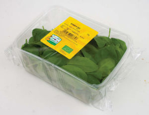 Bio Sveža Špinača pakirano 125 g 