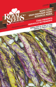 Seme Royal, fižol nizki, Čudo Piemonta, 60 g