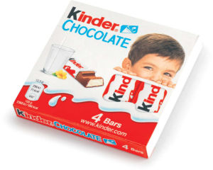 mlečna čokolada kinder