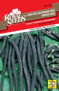 Seme Royal fižol visoki violet, 50g