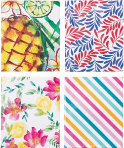 Prt namizni PVC South Beach, sort., 130 x 170 cm