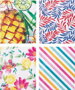 Prt namizni PVC South Beach, sort., 130 x 230 cm
