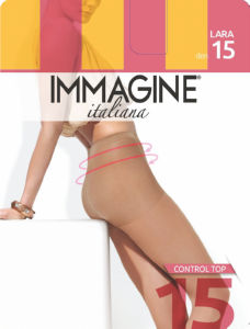 Nogavice hl.Immagine Lara, 15 den nature 5