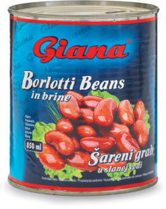 Fižol Giana rjavi, 800g