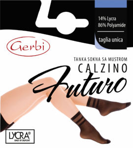 Nogavice Futuro, kratka, vzor., 20Den