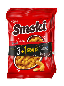 Smoki multipack, 3 + 1 gratis, 4 x 50 g