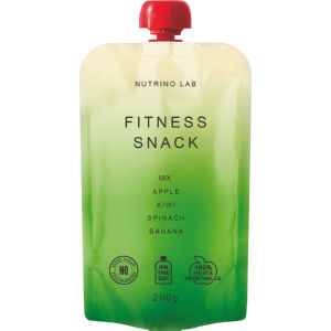 Kaša Nutrino Lab, Fitness snack, jabolko, kivi, špinača, banana, 200 g