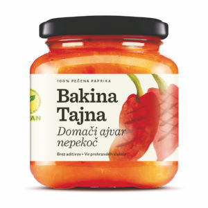 domači ajvar nepekoč, bakina tajna, 300g