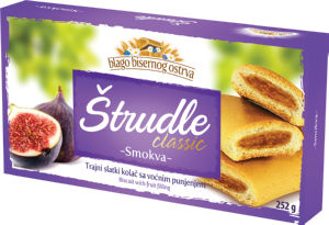 Keksi Štrudle, smokva, 252g