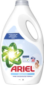 Tekoči detergent Ariel, Sensitive, 50 pranj, 2,25 l