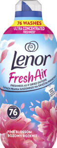 Mehčalec Lenor, Fresh Air, Pink Blossom, 76 pranj, 1,064 l