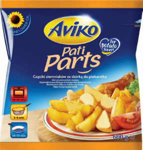 Krompir Aviko v Krhljih 600 g Zamrznjeno