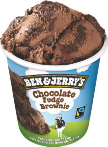 sladoled fudge brownie