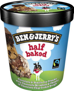 sladoled half baked, ben&jerry´s, 465ml