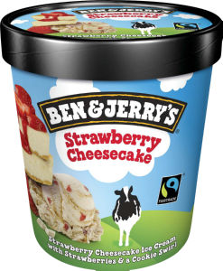Sladoled Ben & Jerry's Strawberry Cheesecake 465 ml