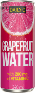 Napitek Lotte, Daily-C, z grapefruit sokom in dodatkom vitamina C, 0,24 l