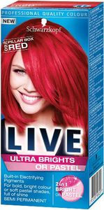Barva za lase Schwarzkopf Live XXL Ultra 92 izrazito rdeča