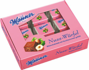 Kocke Manner, lešnik, 115g