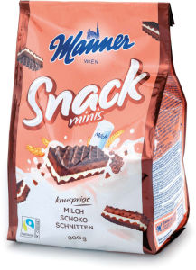 vaflji snack minis čokolada