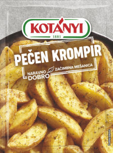 mešanica za živila pečen krompir