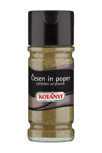 začimbni pripravek česen in poper