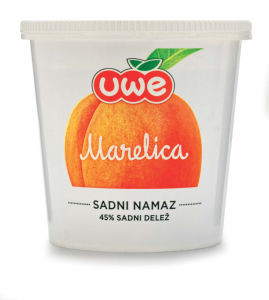 marelična marmelada, uwe, 700 g