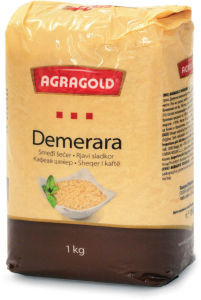 rjavi sladkor demerara