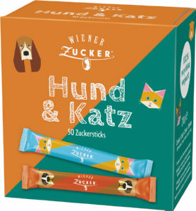 Sladkor servirni Wiener Zucker, psi ,mačke, 200 g