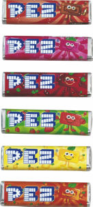 Bonboni Pez, mix, 8,5g
