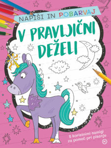Knjiga napiši in pobarvaj, V pravljični deželi